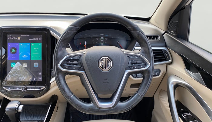2021 MG HECTOR SHARP 1.5 PETROL CVT, Petrol, Automatic, 84,851 km, Steering Wheel Close Up