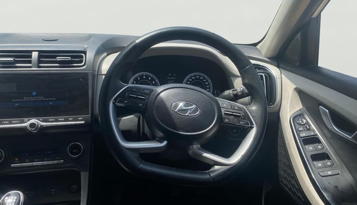 2022 Hyundai Creta SX 1.5 PETROL, Petrol, Manual, 76,557 km, Steering Wheel Close Up