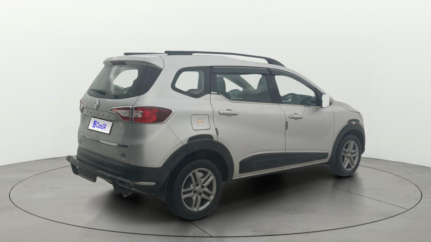 2020 Renault TRIBER RXZ AMT, Petrol, Automatic, 24,496 km, Right Back Diagonal