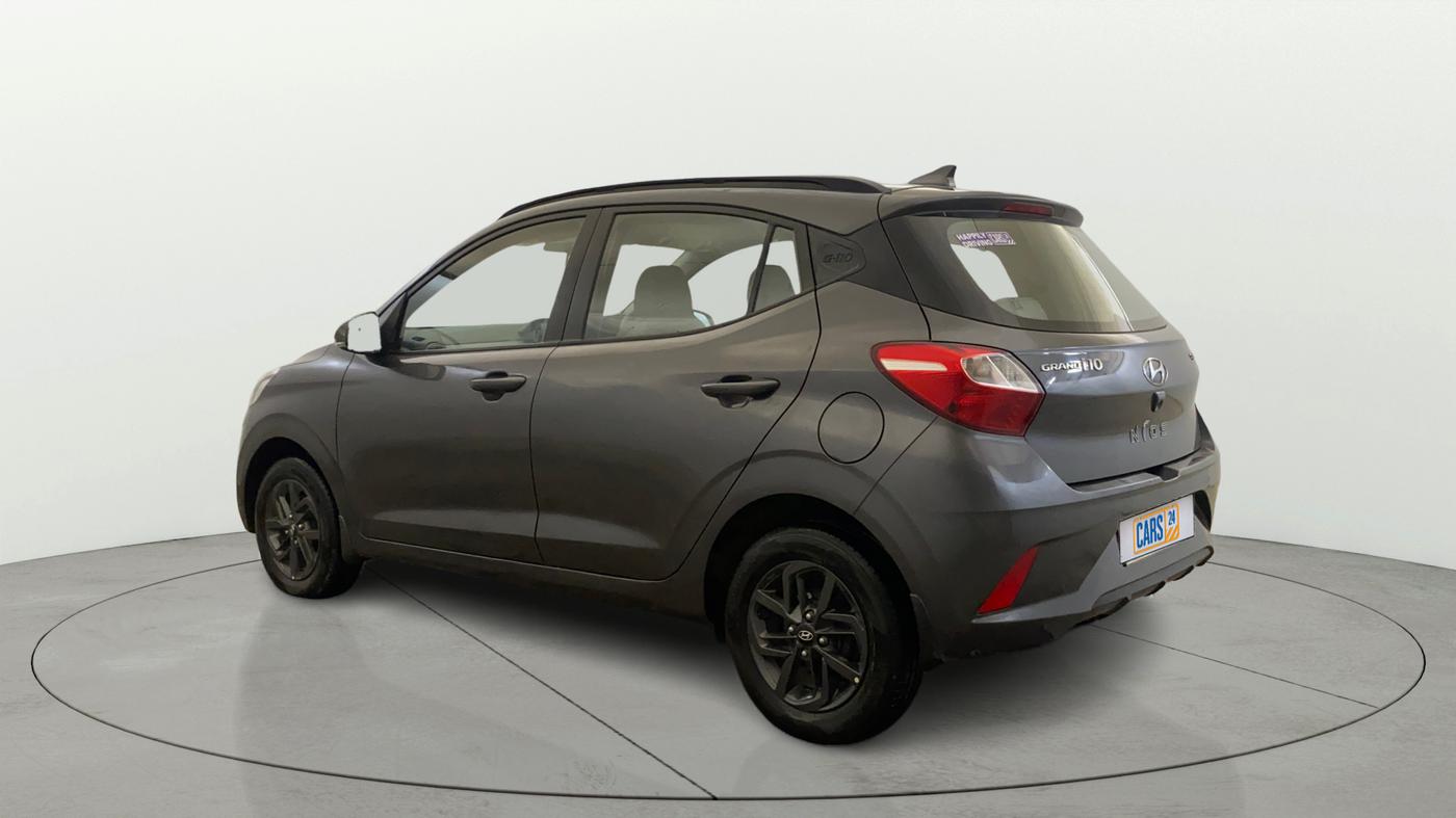 2020 Hyundai GRAND I10 NIOS SPORTZ AMT 1.2 KAPPA VTVT, Petrol, Automatic, 13,006 km, Left Back Diagonal