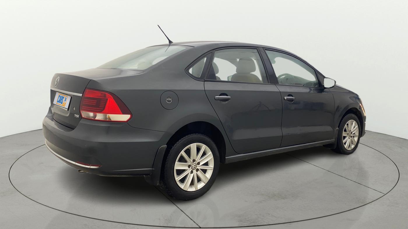 2016 Volkswagen Vento HIGHLINE PETROL AT, Petrol, Automatic, 56,101 km, Right Back Diagonal