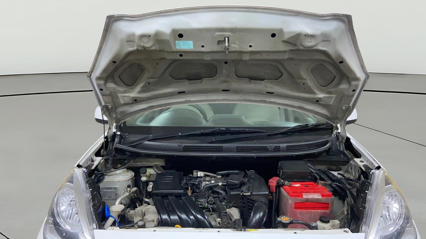 2014 Nissan Micra XL PETROL, Petrol, Manual, 1,03,562 km, Open Bonet