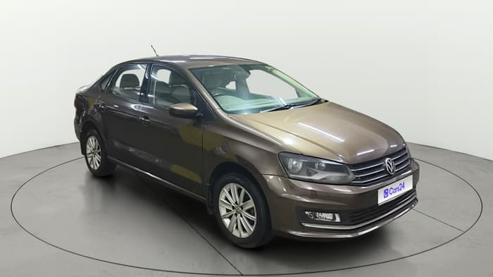 2018 Volkswagen Vento HIGHLINE 1.5 AT, Diesel, Automatic, 84,995 km, Right Front Diagonal