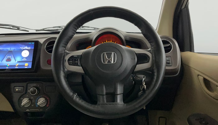 2013 Honda Amaze 1.2L I-VTEC S, Petrol, Manual, 69,258 km, Steering Wheel Close Up