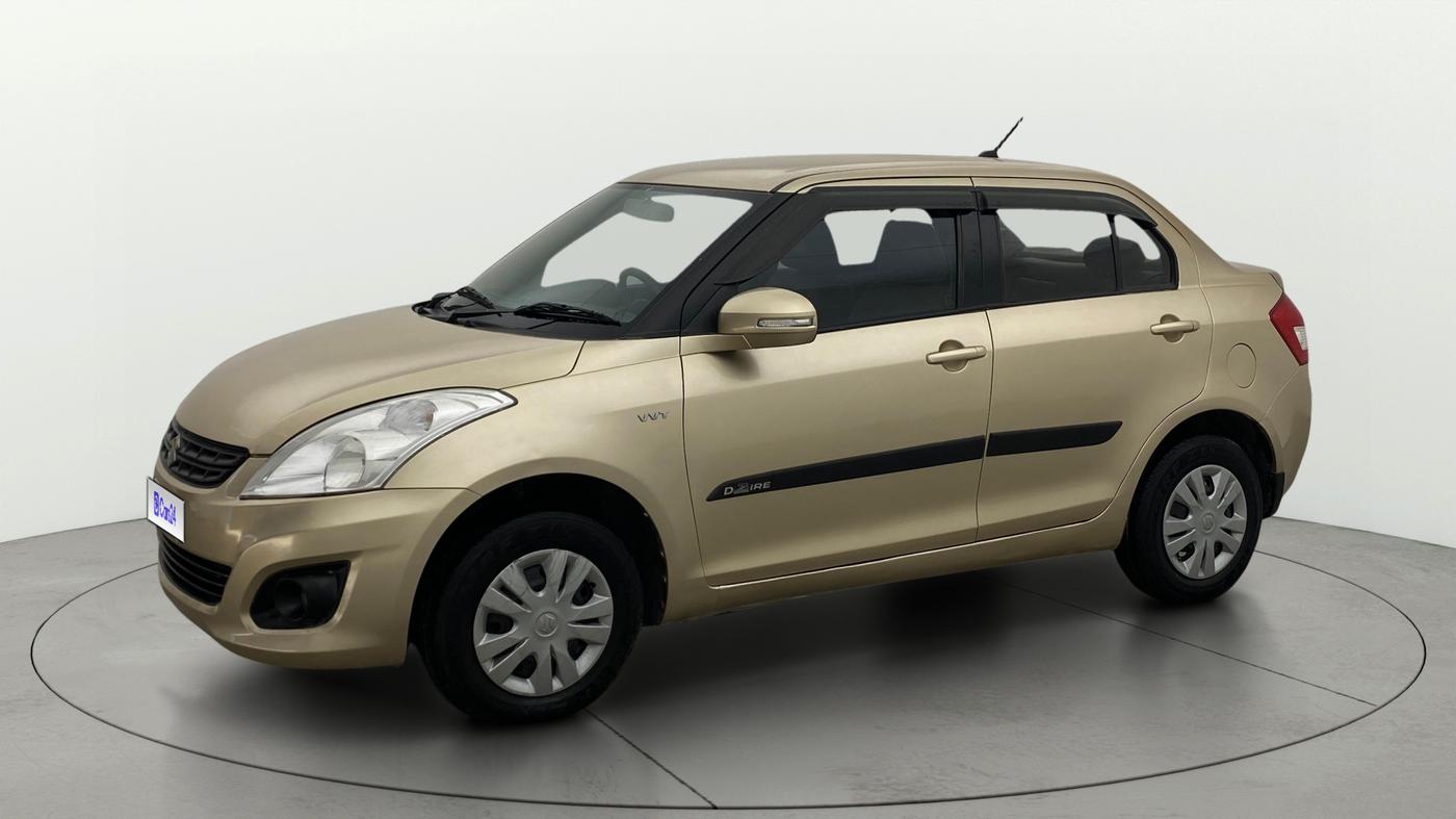 2013 Maruti Swift Dzire VXI, Petrol, Manual, 1,04,105 km, Left Front Diagonal