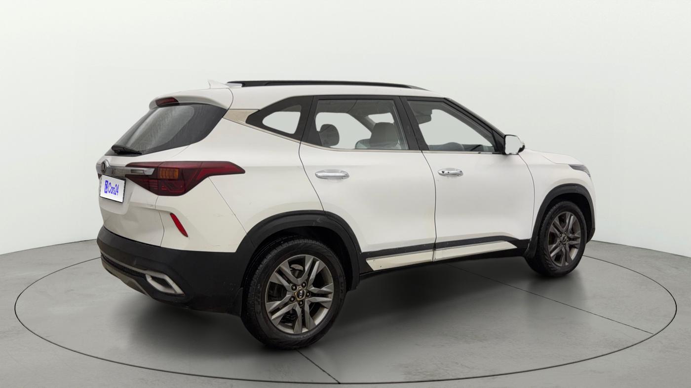 2020 KIA SELTOS HTX 1.5 PETROL, Petrol, Manual, 1,10,792 km, Right Back Diagonal