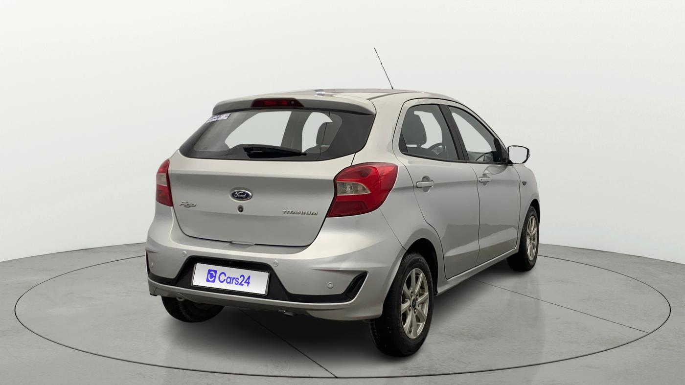 2019 Ford New Figo TITANIUM 1.2 PETROL MT, Petrol, Manual, 65,414 km, Right Back Diagonal