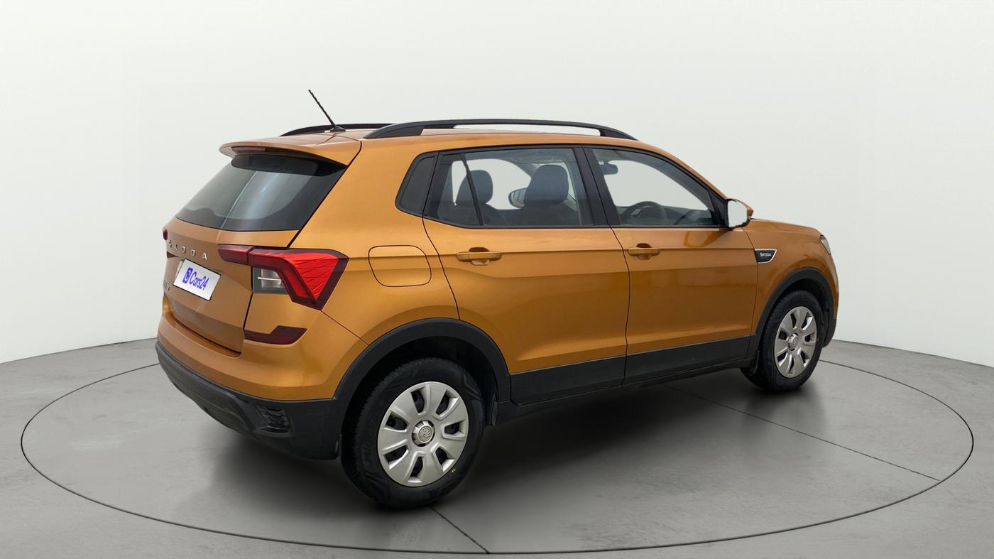 2022 Skoda KUSHAQ ACTIVE 1.0L TSI MT, Petrol, Manual, 22,097 km, Right Back Diagonal