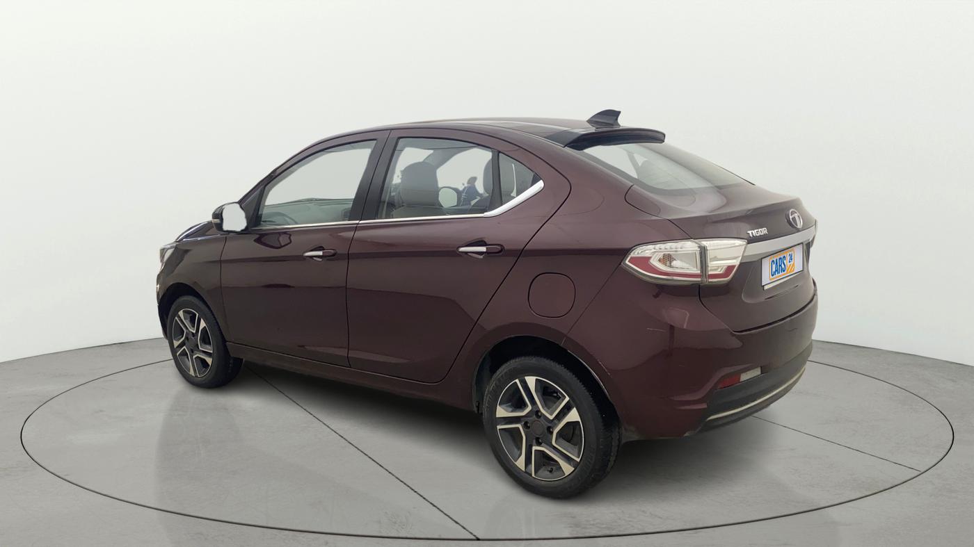 2021 Tata TIGOR XZ PLUS PETROL, Petrol, Manual, 36,219 km, Left Back Diagonal