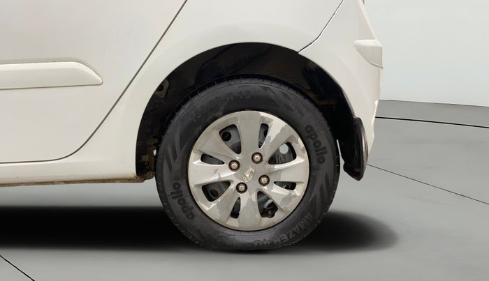 2012 Hyundai i10 SPORTZ 1.2, Petrol, Manual, 1,05,495 km, Left Rear Wheel