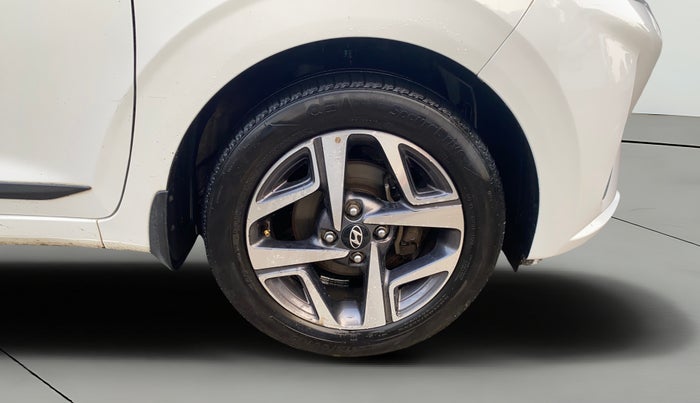 2022 Hyundai AURA SX PLUS 1.2 AMT, Petrol, Automatic, 67,386 km, Left Front Wheel