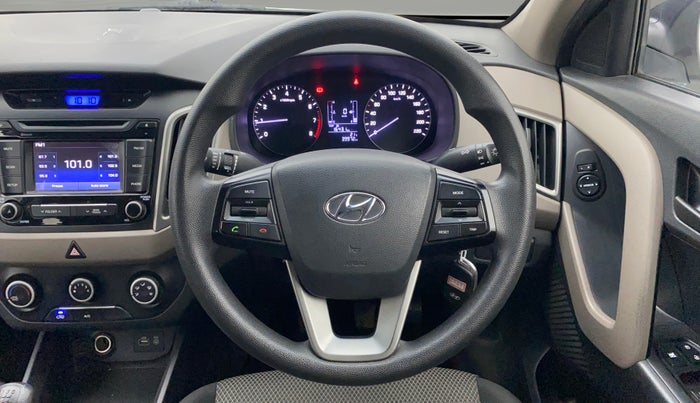 2016 Hyundai Creta E PLUS 1.6 PETROL, Petrol, Manual, 39,971 km, Steering Wheel Close Up