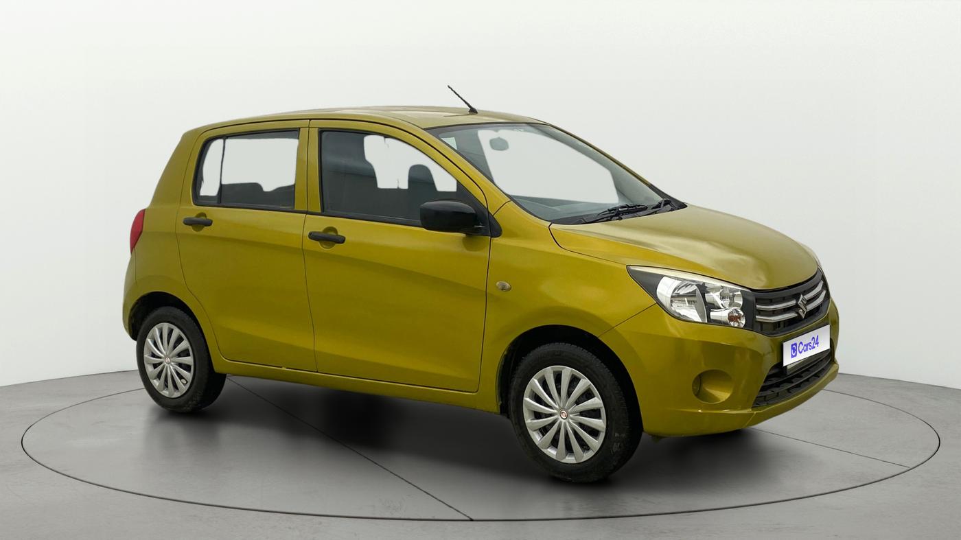 2014 Maruti Celerio VXI CNG, CNG, Manual, 1,17,536 km, Right Front Diagonal