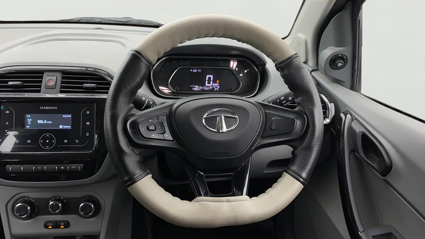 2022 Tata TIGOR XZ PETROL, Petrol, Manual, 17,896 km, Steering Wheel Close Up