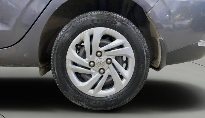 2022 Hyundai AURA S 1.2 CNG, CNG, Manual, 56,755 km, Left Rear Wheel