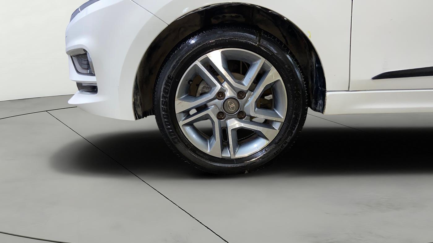 2022 Tata TIGOR XZA PLUS PETROL, Petrol, Automatic, 49,049 km, Left Front Wheel