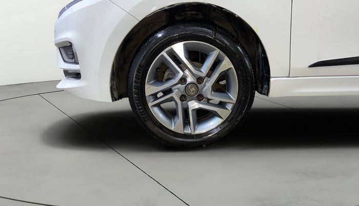 2022 Tata TIGOR XZA PLUS PETROL, Petrol, Automatic, 48,761 km, Left Front Wheel