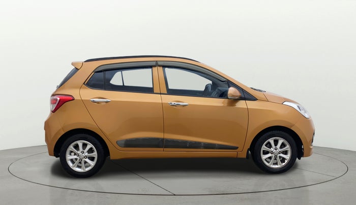 2015 Hyundai Grand i10 ASTA AT 1.2 KAPPA VTVT, Petrol, Automatic, 74,441 km, Right Side View