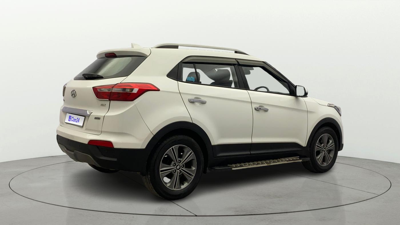 2017 Hyundai Creta SX PLUS AT 1.6 PETROL, Petrol, Automatic, 57,254 km, Right Back Diagonal