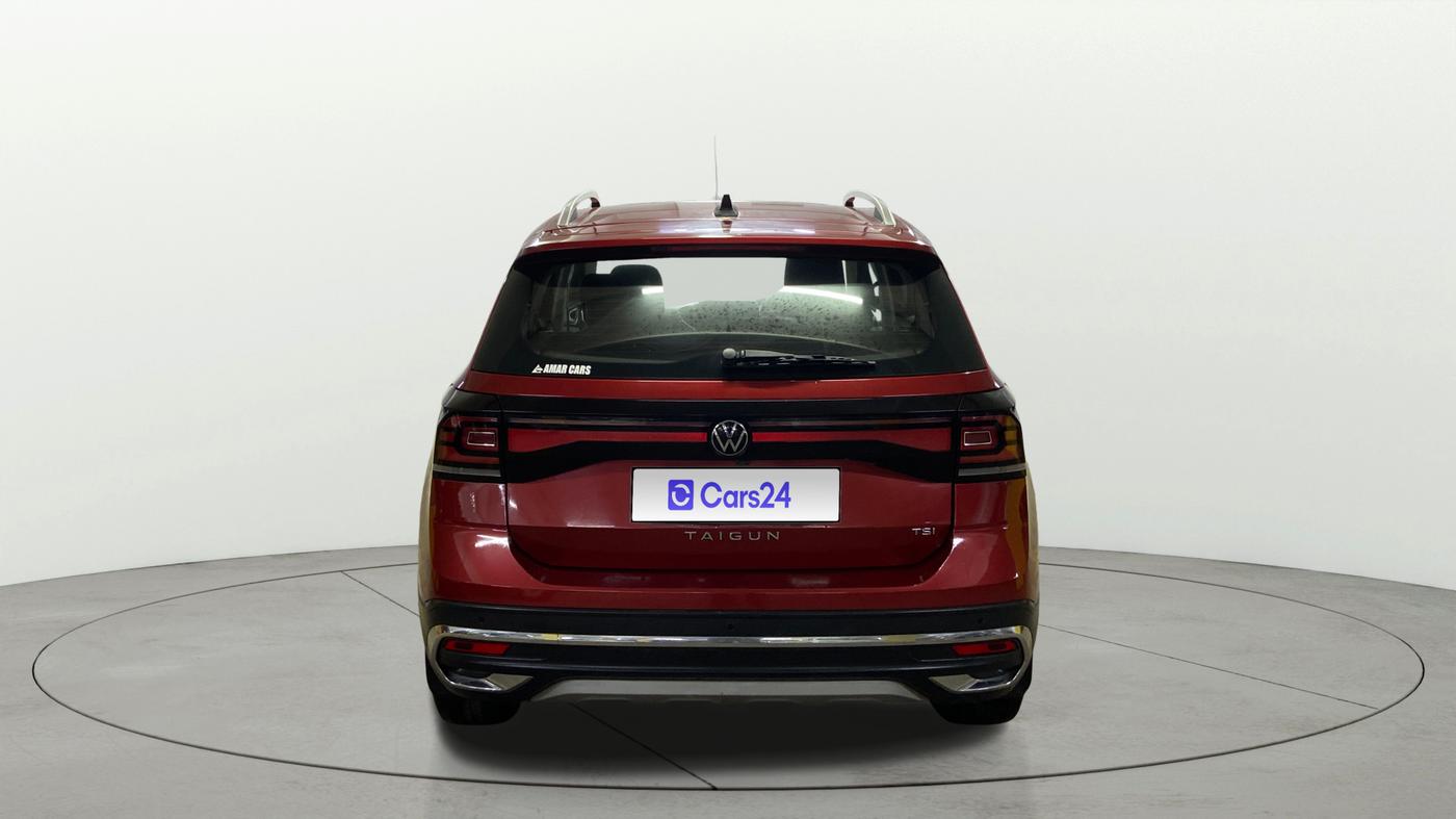 2022 Volkswagen TAIGUN TOPLINE 1.0 TSI MT, Petrol, Manual, 65,718 km, Back/Rear