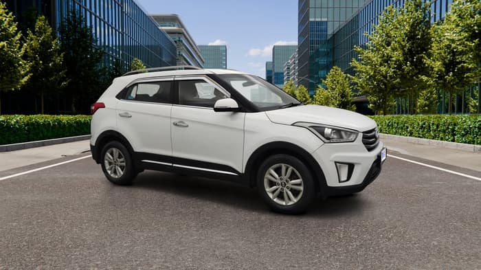 2015 Hyundai Creta SX PLUS AT 1.6 DIESEL, Diesel, Automatic, 72,510 km, Right Front Diagonal