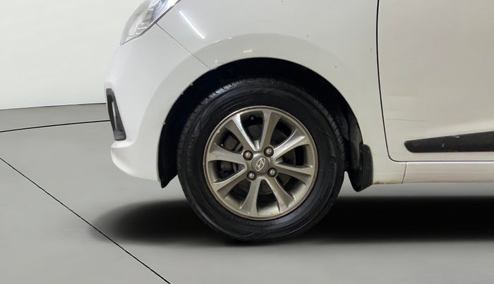 2015 Hyundai Grand i10 ASTA 1.2 KAPPA VTVT, CNG, Manual, 78,834 km, Left Front Wheel