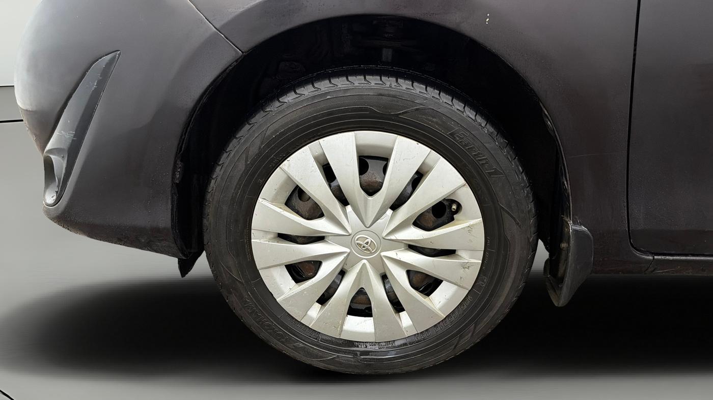 2018 Toyota YARIS G CVT, Petrol, Automatic, 1,09,066 km, Left Front Wheel