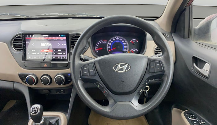 2015 Hyundai Grand i10 SPORTZ 1.2 KAPPA VTVT, Petrol, Manual, 94,438 km, Steering Wheel Close Up