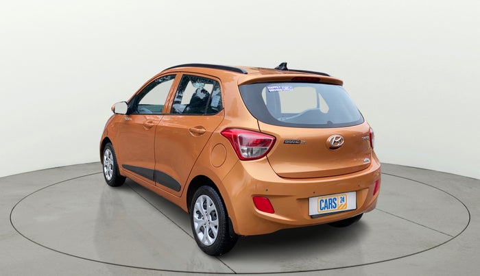 2015 Hyundai Grand i10 SPORTZ 1.2 KAPPA VTVT, Petrol, Manual, 31,692 km, Left Back Diagonal