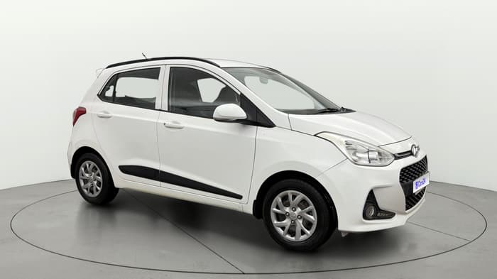 2019 Hyundai Grand i10 SPORTZ 1.2 KAPPA VTVT, Petrol, Manual, 46,120 km, Right Front Diagonal