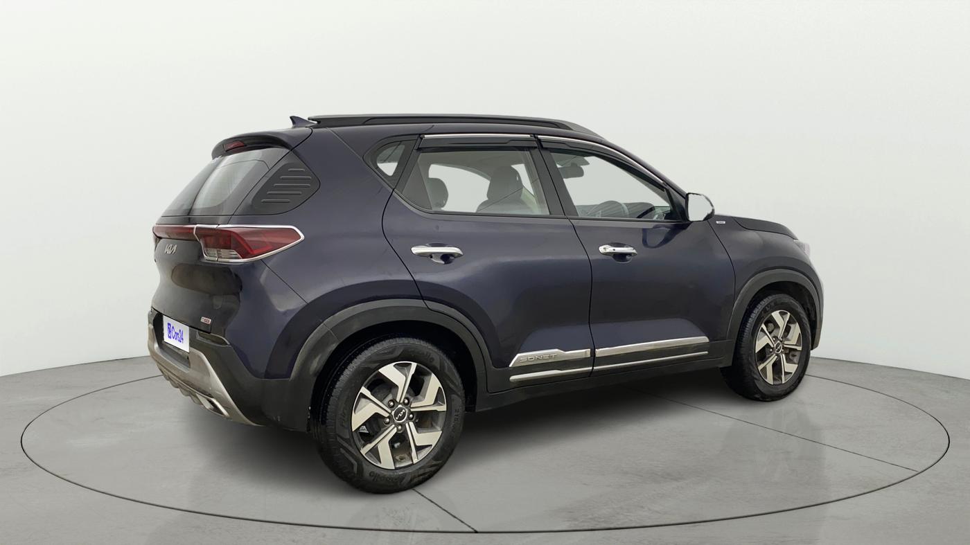 2022 KIA SONET HTX 1.0 IMT, Petrol, Manual, 41,899 km, Right Back Diagonal