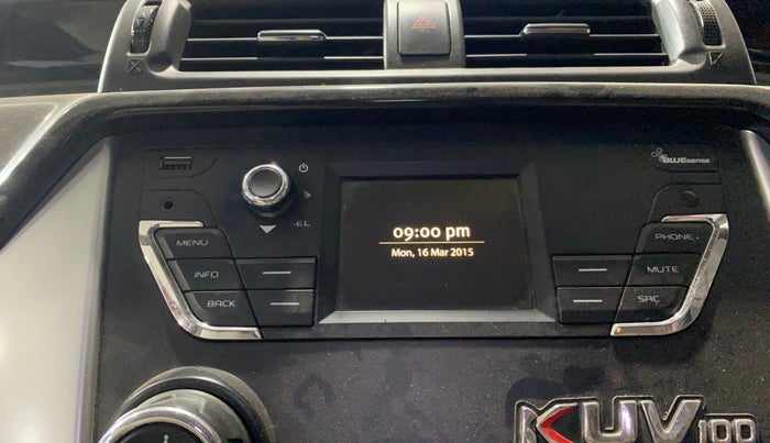 2017 Mahindra Kuv100 K6 6 STR, Petrol, Manual, 27,723 km, Air Conditioner