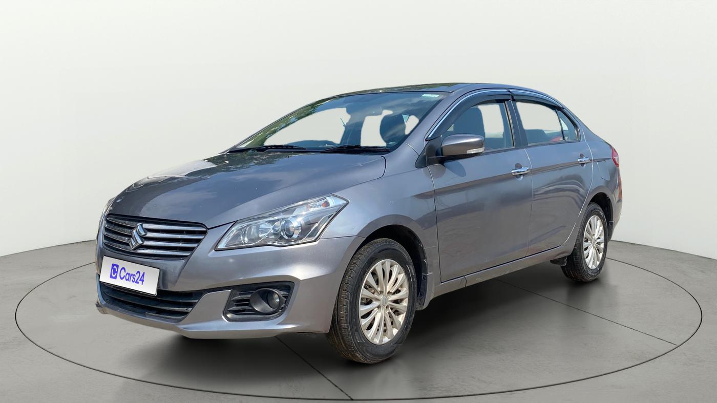 2017 Maruti Ciaz ZETA 1.4  MT PETROL, Petrol, Manual, 14,405 km, Left Front Diagonal