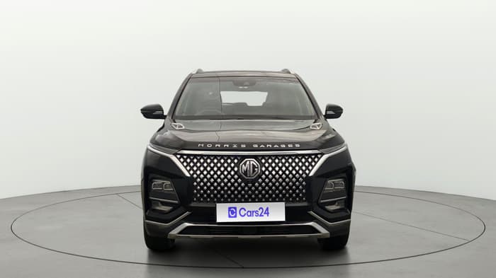 2023 MG HECTOR PLUS SAVVY PRO 1.5 TURBO CVT 7 STR, Petrol, Automatic, 27,397 km, Front