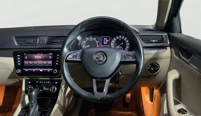 2019 Skoda Superb STYLE 1.8 TSI AT, Petrol, Automatic, 23,235 km, Steering Wheel Close Up