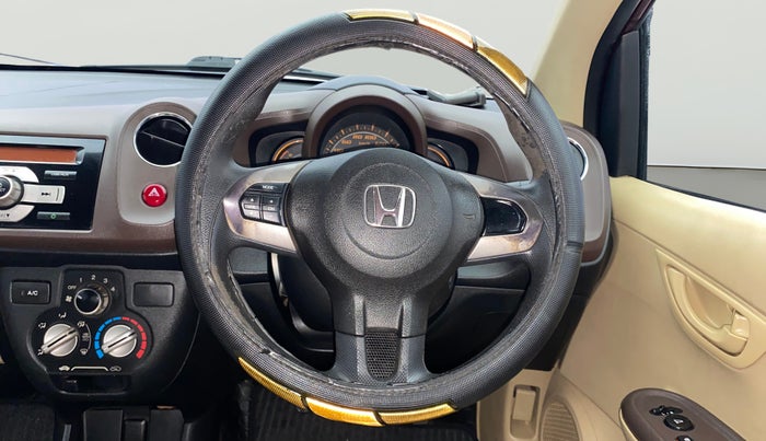2013 Honda Amaze 1.2L I-VTEC S, Petrol, Manual, 65,178 km, Steering Wheel Close Up