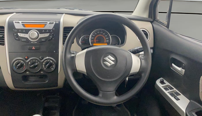 2015 Maruti Wagon R 1.0 VXI, Petrol, Manual, 35,919 km, Steering Wheel Close Up