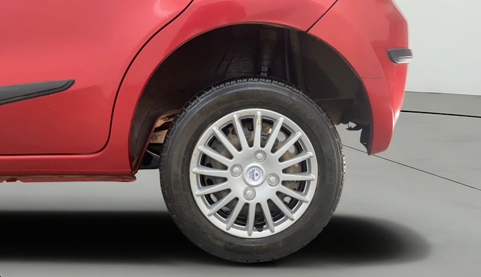 2014 Datsun Go T, Petrol, Manual, 67,663 km, Left Rear Wheel