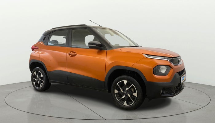 2021 Tata PUNCH CREATIVE  MT, Petrol, Manual, 38,399 km, Right Front Diagonal