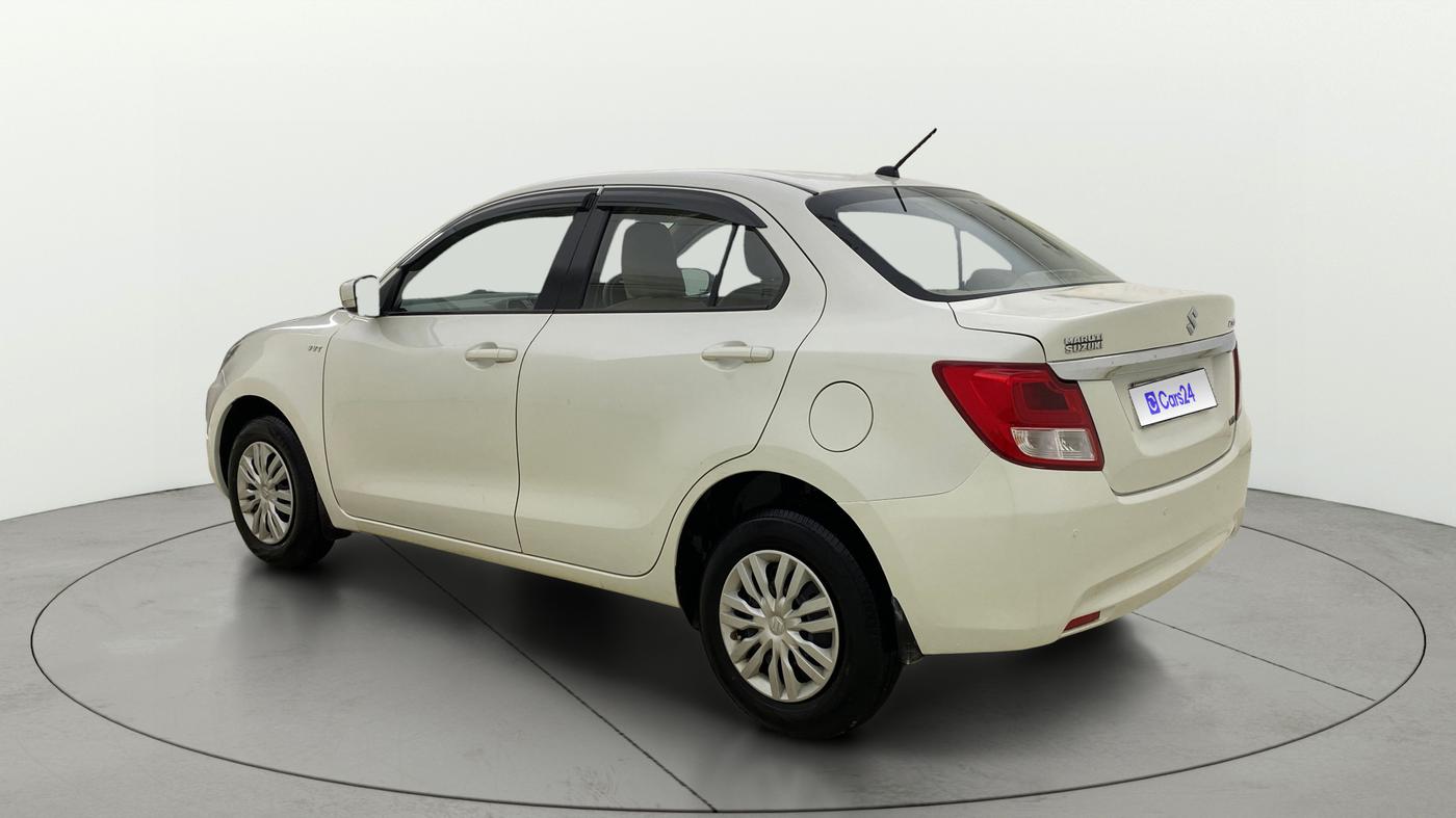 2018 Maruti Dzire VXI AMT, Petrol, Automatic, 76,599 km, Left Back Diagonal