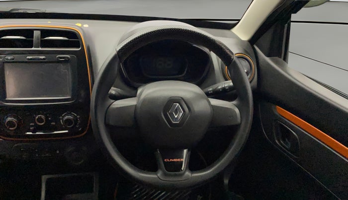 2018 Renault Kwid CLIMBER 1.0, Petrol, Manual, 40,536 km, Steering Wheel Close Up