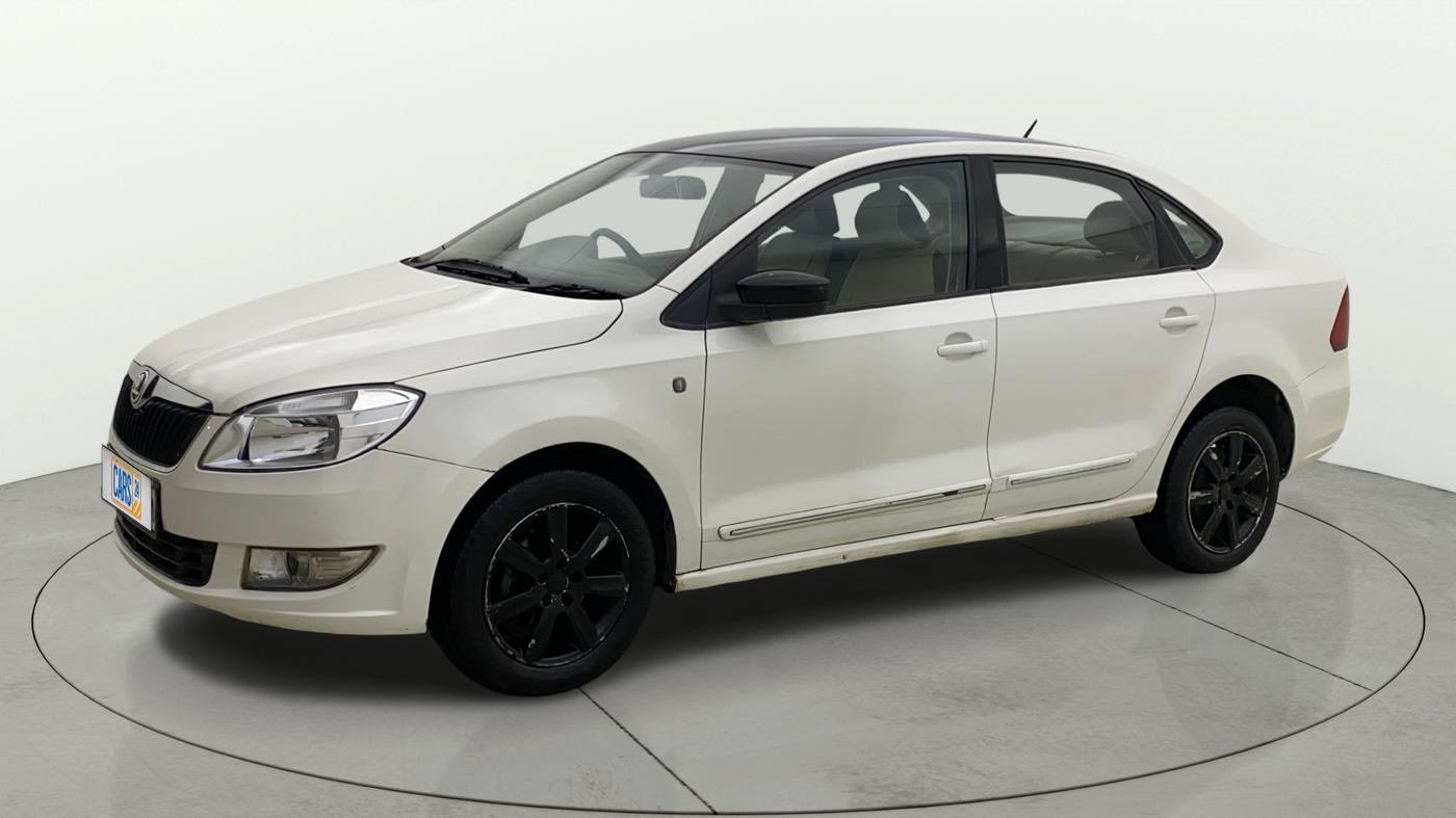 2013 Skoda Rapid AMBITION 1.6 MPI MT PLUS, Petrol, Manual, 83,954 km, Left Front Diagonal
