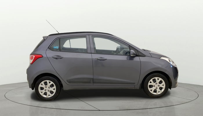 2015 Hyundai Grand i10 SPORTZ 1.2 KAPPA VTVT, Petrol, Manual, 49,408 km, Right Side View