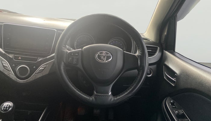 2021 Toyota Glanza G, Petrol, Manual, 37,749 km, Steering Wheel Close Up