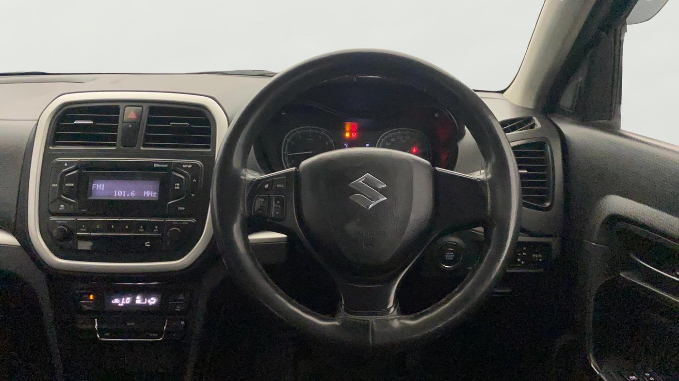 2021 Maruti Vitara Brezza VXI, Petrol, Manual, 84,801 km, Steering Wheel Close Up