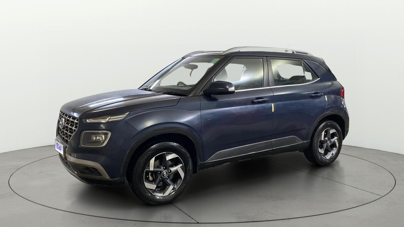 2020 Hyundai VENUE SX 1.0 TURBO IMT, Petrol, Manual, 1,19,424 km, Left Front Diagonal