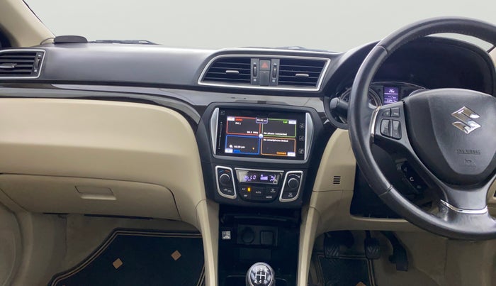 2017 Maruti Ciaz ALPHA 1.4 PETROL, Petrol, Manual, 53,411 km, Air Conditioner