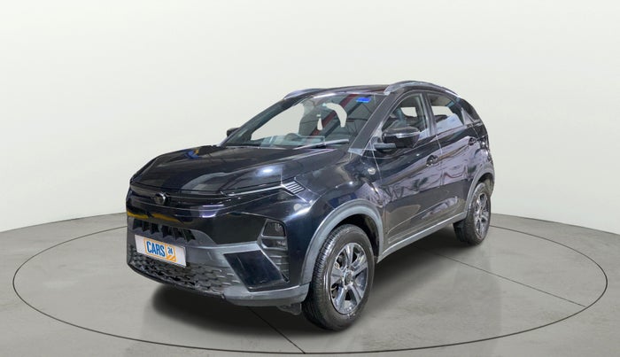 2024 Tata NEXON Fearless Plus S 1.2 Revotron 7DCA Dark Edition, Petrol, Automatic, 7,773 km, Left Front Diagonal