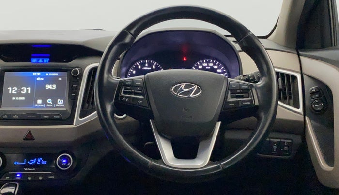 2018 Hyundai Creta SX AT 1.6 PETROL, Petrol, Automatic, 74,975 km, Steering Wheel Close Up