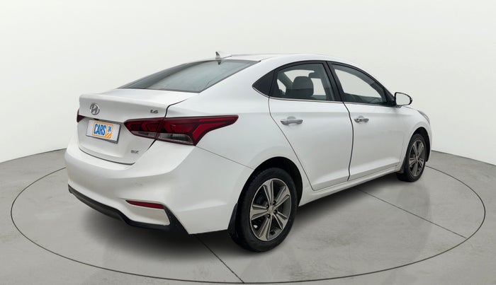 2019 Hyundai Verna 1.6 VTVT SX + AT, Petrol, Automatic, 51,901 km, Right Back Diagonal